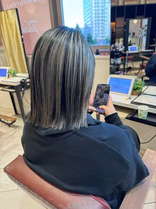 ミディアム カラー ✨カラーの悩み 解決✨斎藤相慶のヘアスタイル