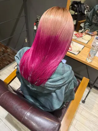 カラー まつもと みなつのヘアスタイル