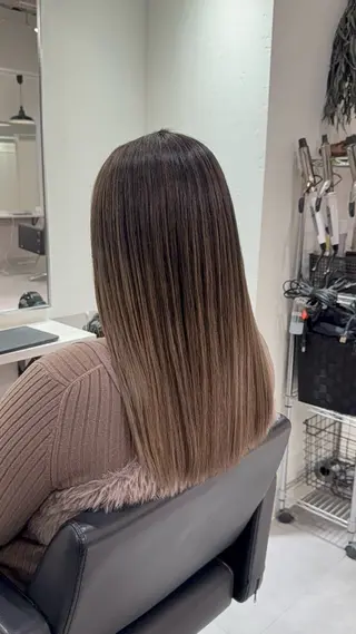 カラー ciera. アオイ 🦢✯のヘアスタイル