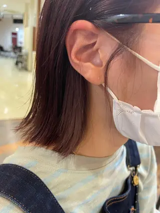 ミディアム 梶原 真帆のヘアスタイル