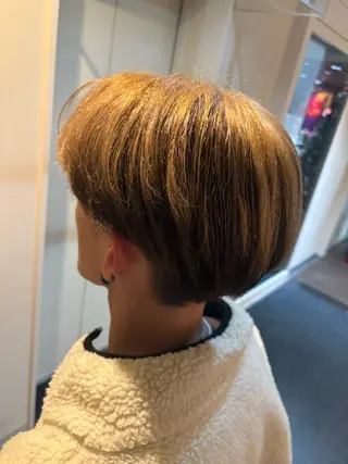 カラー メンズ yunosuke/艶 カラーw-salonのヘアスタイル