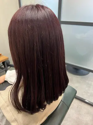 ミディアム カラー S.BROOM SAYAKA⭐︎のヘアスタイル