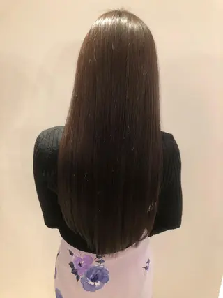 ロング 藤田 遼のヘアスタイル