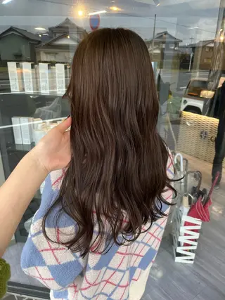 ロング alu yuinaのヘアスタイル