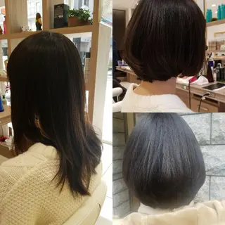 ショート カラー パーマ kato takashiのヘアスタイル