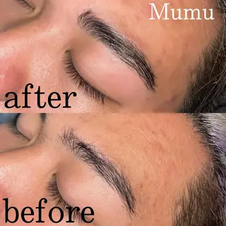 メンズ アイブロウ Mumu眉毛,ネイル モデル募集中🪄のネイルデザイン