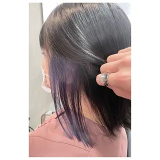 ミディアム カラー パーマ ヘアアレンジ メンズ キッズ TopStylist ✂︎ Azumaのヘアスタイル