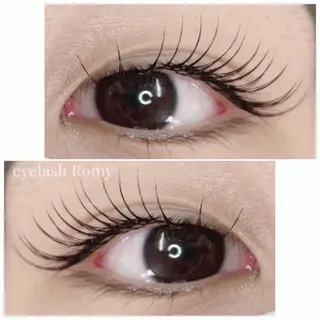 マツエク・マツパ eyelashsalon Romy所属・eyelash Romyのマツエク・マツパデザイン