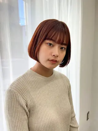 ショート カラー yuna/ボブカット /ハイトーンカラーのヘアスタイル