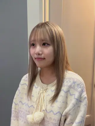 カラー カラーモデル 🪐Sena⭐️のヘアスタイル