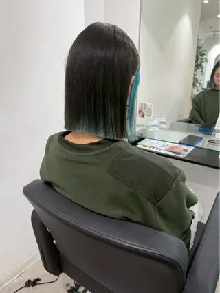 ショート カラー 透明感カラー /艶髪️♡saya♡のヘアスタイル