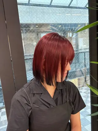 ショート カラー KAEDE🌺Wカ ラー/ホワイトカラーのヘアスタイル