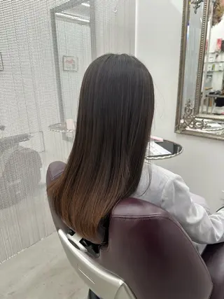 ロング カラー ボブ  レイヤー 髪質改善  相澤晃希のヘアスタイル
