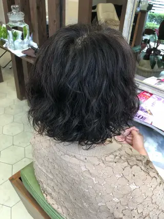 ショート パーマ 堤太志 メンズパーマ特化のヘアスタイル
