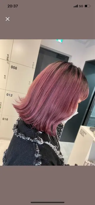 ミディアム カラー ブリーチ👩🦳/ ✂︎MANAMIのヘアスタイル