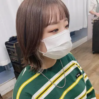 ショート カラー パーマ ヘアアレンジ メンズ キッズ ネイル マツエク・マツパ 横浜Bob美容師🤎 ERINAのヘアスタイル