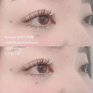 マツエク・マツパ kiitos_ eyeのマツエク・マツパデザイン