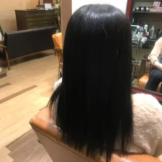 セミロング 片山 霞のヘアスタイル