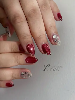 ネイル Lumos  nails&eyelashes 桜川所属・Lumos Rikaのネイルデザイン