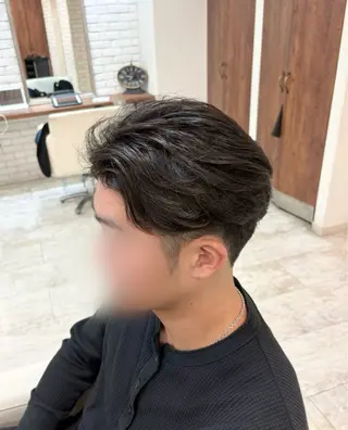 パーマ メンズ カラー0円モデル募集 ♡nanami♡のヘアスタイル
