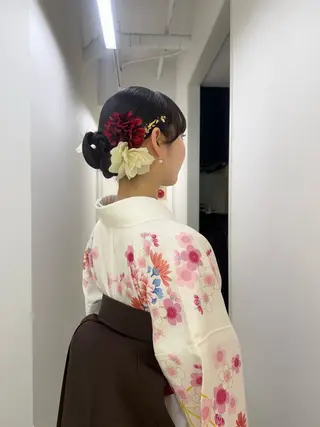 ヘアアレンジ 髪質改善/韓国/ ヘアセット/夏美のヘアスタイル