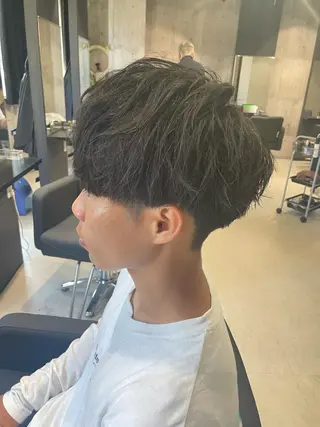 メンズ _WHITE / KENTOのヘアスタイル