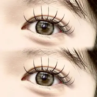 マツエク・マツパ Chill&Eye NANARIのマツエク・マツパデザイン