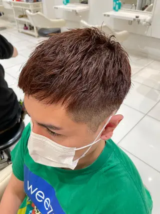 ショート メンズ ユ カの眉毛・アイブロウイメージ