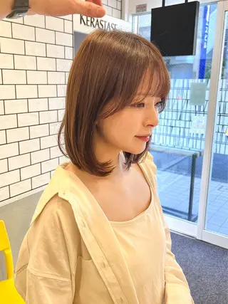 ミディアム カラー ◽️Daiki／ 髪質再生◽️のヘアスタイル