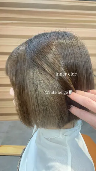 ショート カラー TRAM mikuのヘアスタイル