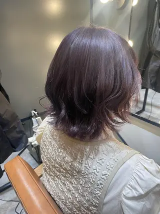 ショート カラー ヘアアレンジ 【日韓風、レイヤー】 🤍ひらい　なつきのヘアスタイル