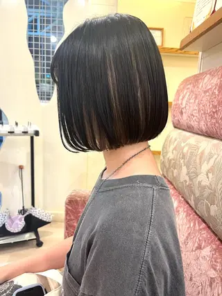 ミディアム ボブ/透明感カラー /大宮/たぐち🥣のヘアスタイル