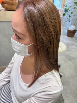 セミロング カラー カラー特化/縮毛矯正 /ベッドスパ/マナミのヘアスタイル