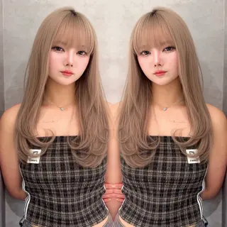 カラー 透明感カラー×ケア ブリーチTakeruのヘアスタイル