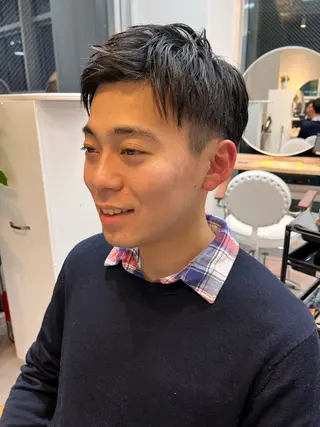 メンズ レイヤーカット/韓国 ヘア/ honokaのヘアスタイル