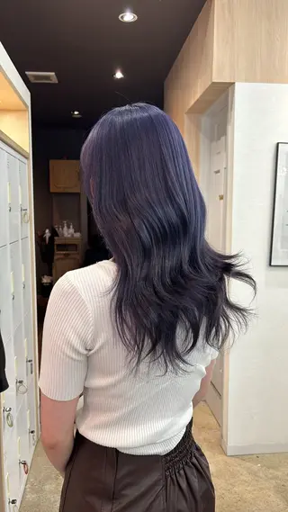 ロング カラー 🪽髪質改善矯正 🤍MIU🤍のヘアスタイル