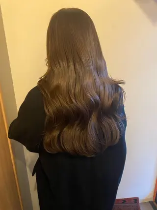 ロング みやけ ひなのヘアスタイル