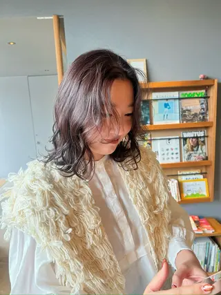 パーマ cocoro /レイヤーカットのヘアスタイル
