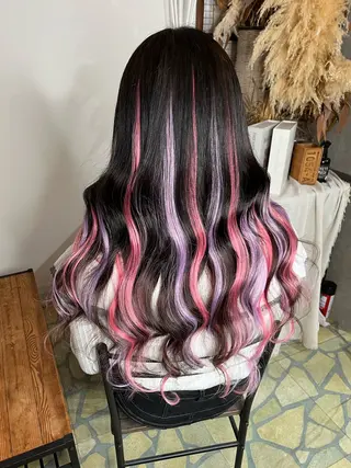 ロング エクステ・髪質改善・ ブリーチ・吉田大介のヘアスタイル