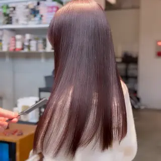 ロング カラー 高島 悠吾のヘアスタイル