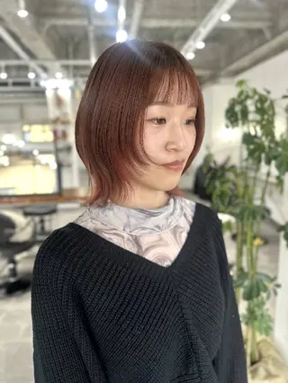 ミディアム カラー HOLLY Tsutomu🌴のヘアスタイル