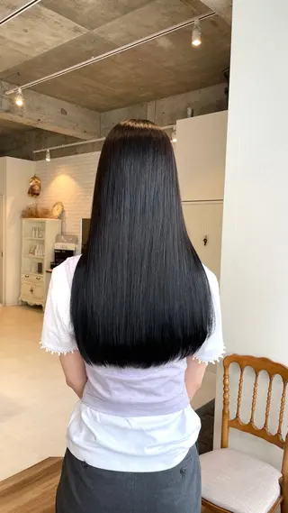 ロング カラー amoretto_ あやかのヘアスタイル