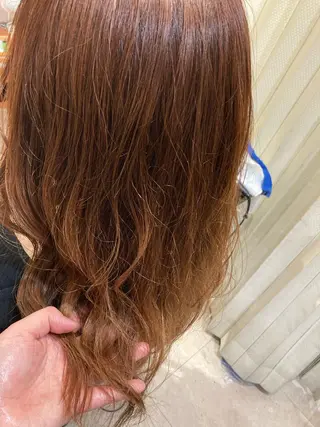ロング カラー 髪質改善/透明感 カラー/内藤有須加のヘアスタイル