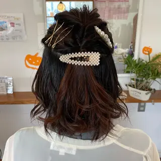 ヘアアレンジ Kazaoka Saraのヘアスタイル