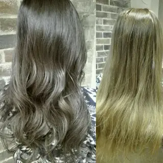 ロング カラー パーマ ヘアアレンジ メンズ キッズ ネイル マツエク・マツパ MEGUMI megumiのヘアスタイル
