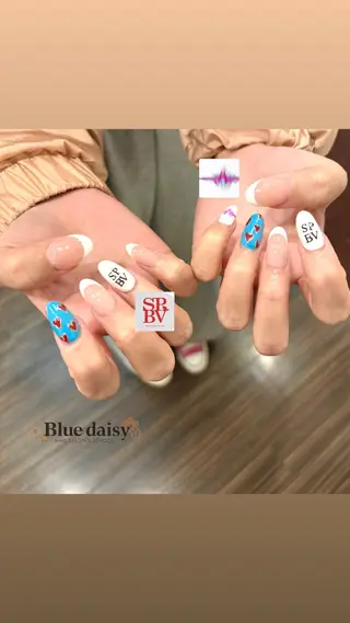 ネイル Blue daisy 栄本店のネイルデザイン