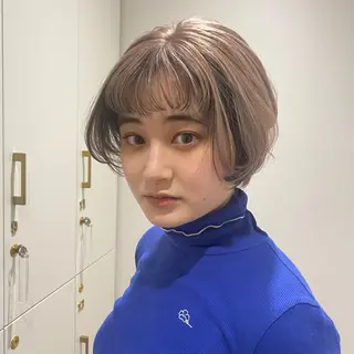 カラー 増井 彩乃のヘアスタイル