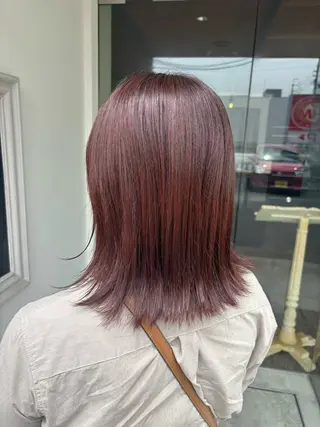 カラー 落海 風花のヘアスタイル