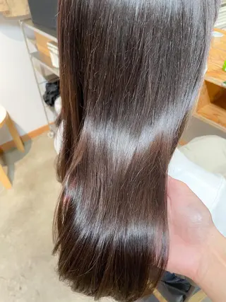 セミロング 暖色ボブ 🍊rikakoのヘアスタイル