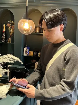 メンズ パーマ 【メンズカット/パー マ✂️】momo🌷のヘアスタイル